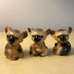 Vintage Trio of Goebel Koalas  36-531 , 532 & 533 - IEC
